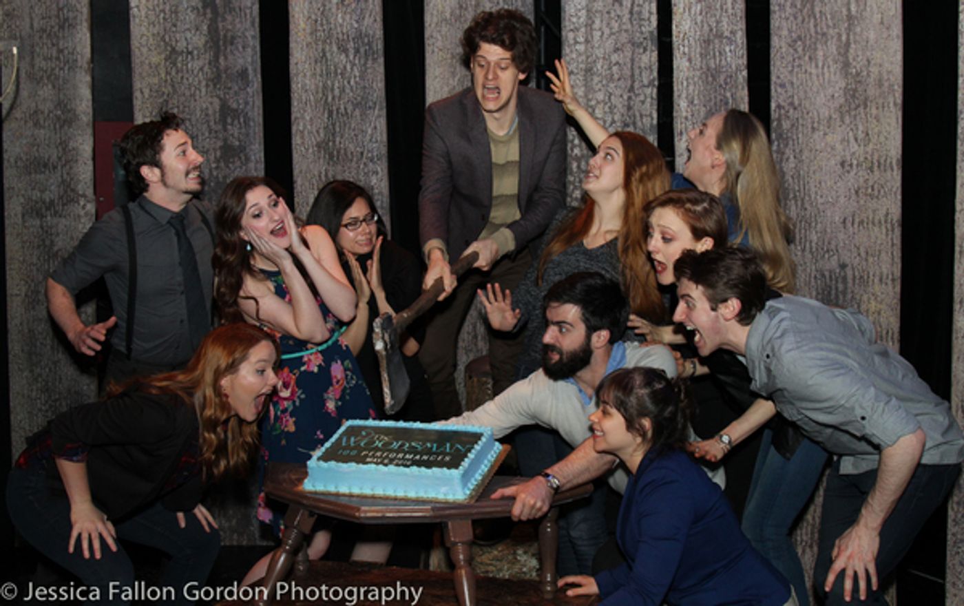 Photo Coverage: THE WOODSMAN Company Celebrates 100 Performances Off Broadway!  Image
