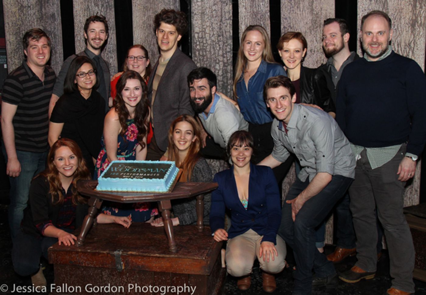 Photo Coverage: THE WOODSMAN Company Celebrates 100 Performances Off Broadway!  Image