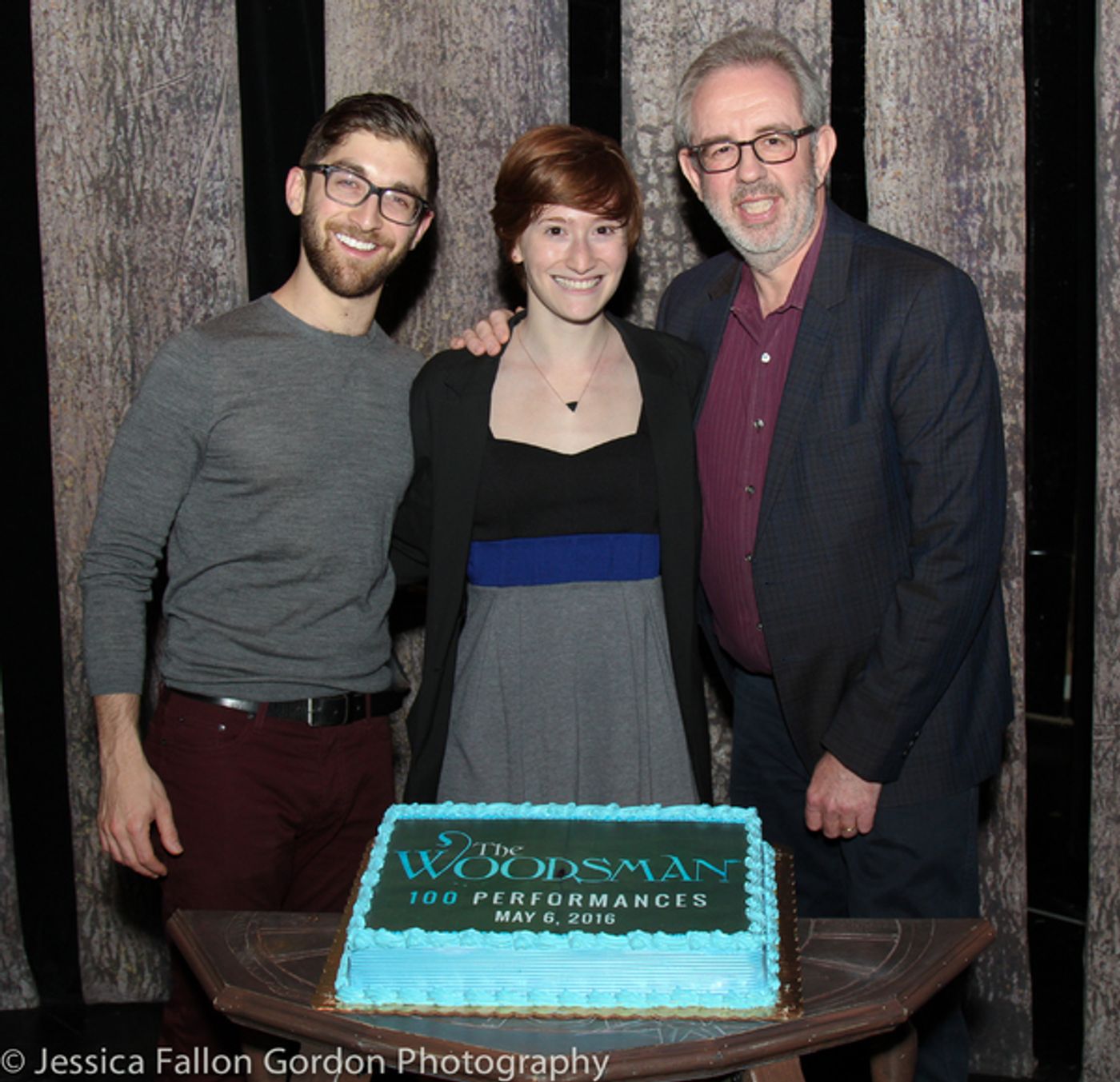 Photo Coverage: THE WOODSMAN Company Celebrates 100 Performances Off Broadway!  Image