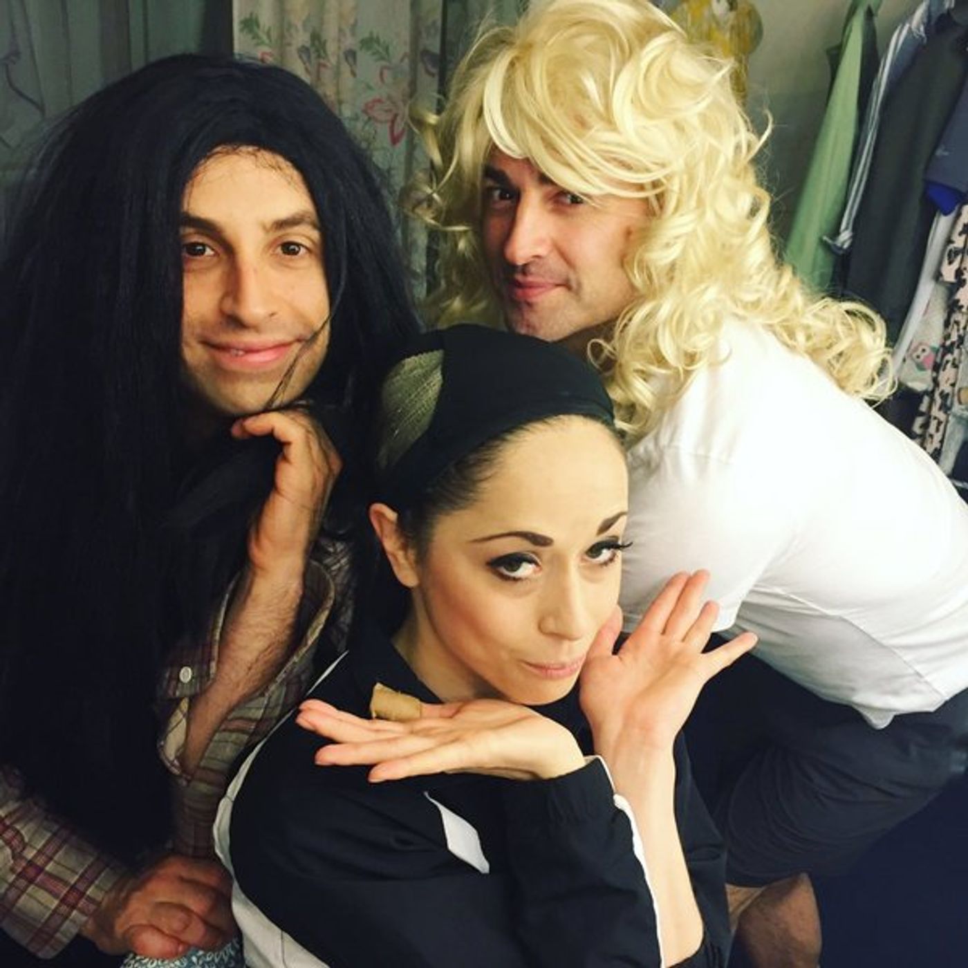 Photo Flash: DISASTER!, AMERICAN PSYCHO, and More Casts Take Saturday Intermission Pics!  Image