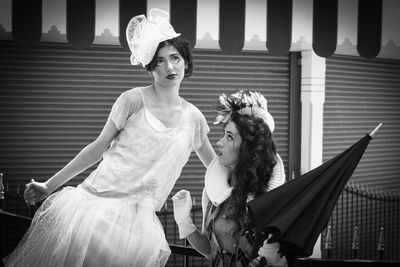 Robin Buck and Mercedes Manning Photo