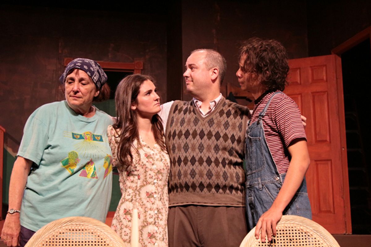 Lois Bostwick, Taylor D'Andrea, Adam Fox, Sebastian Schier at 