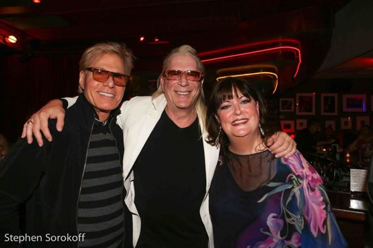 Chuck Steffan, Ron Abel, Ann Hampton Callaway at 