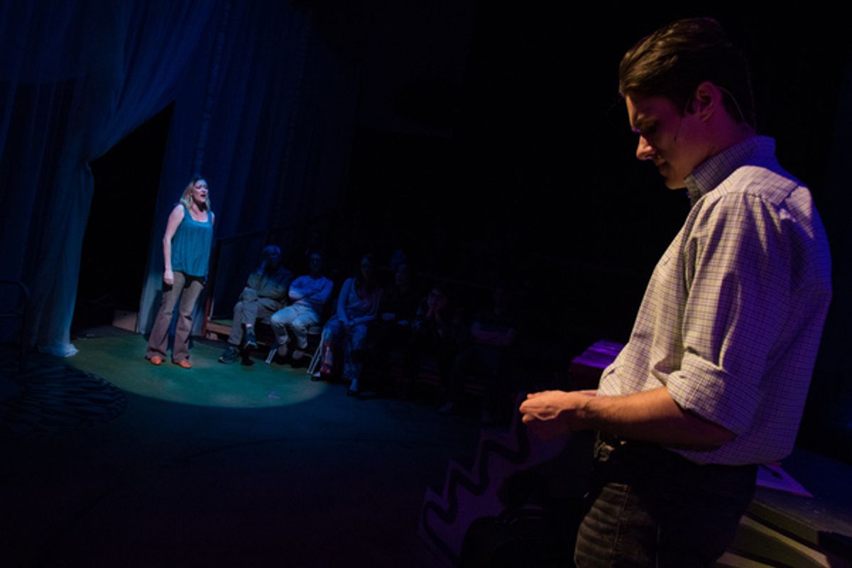 Melissa Hall and Jarred Biron Green at 