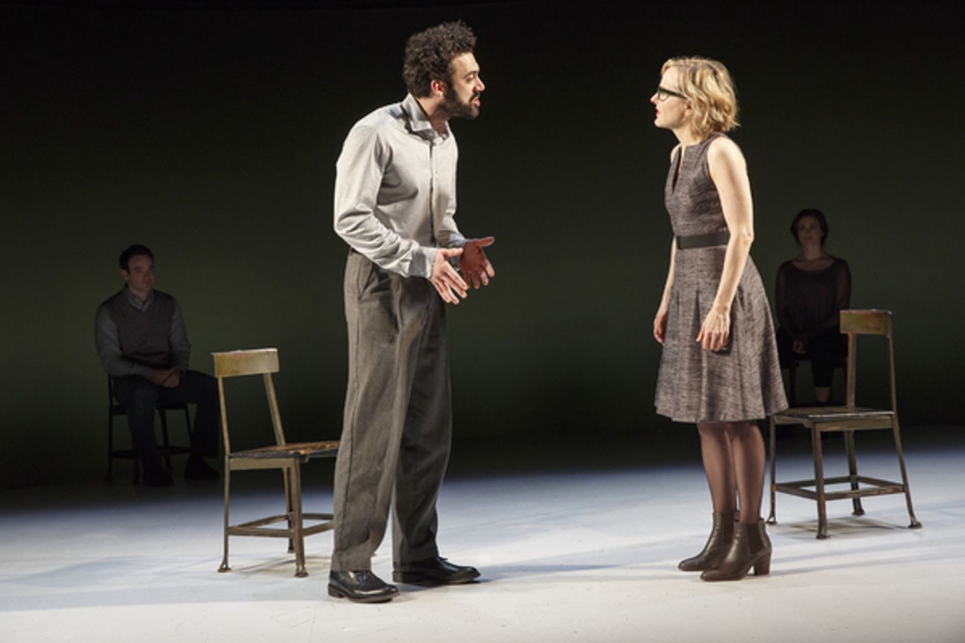 Photo Flash: First Look at Charlie Cox, Heather Lind & More in MTC's INCOGNITO  Image