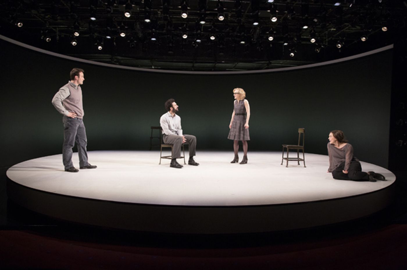 Photo Flash: First Look at Charlie Cox, Heather Lind & More in MTC's INCOGNITO  Image