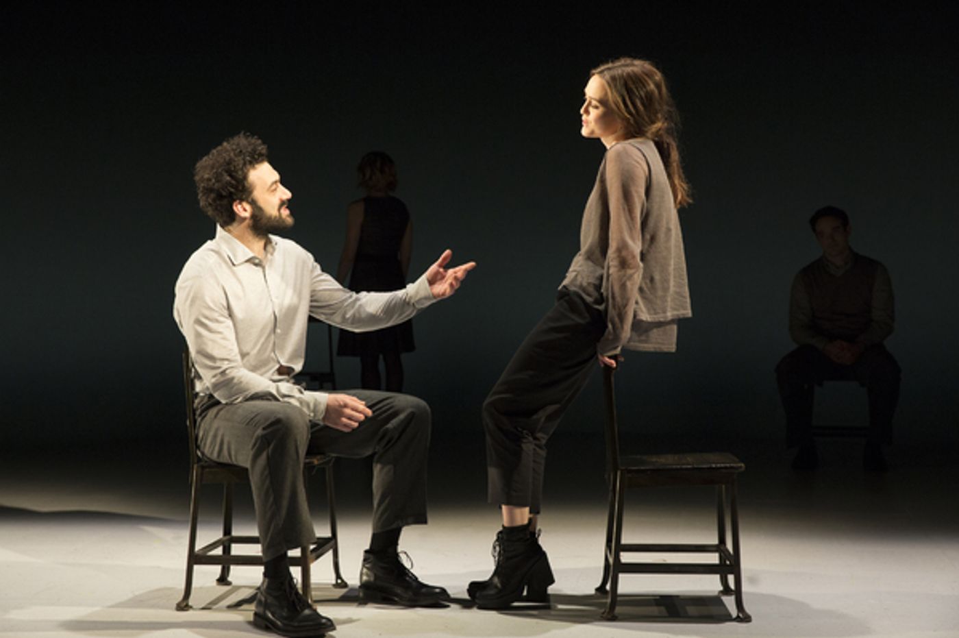 Photo Flash: First Look at Charlie Cox, Heather Lind & More in MTC's INCOGNITO  Image