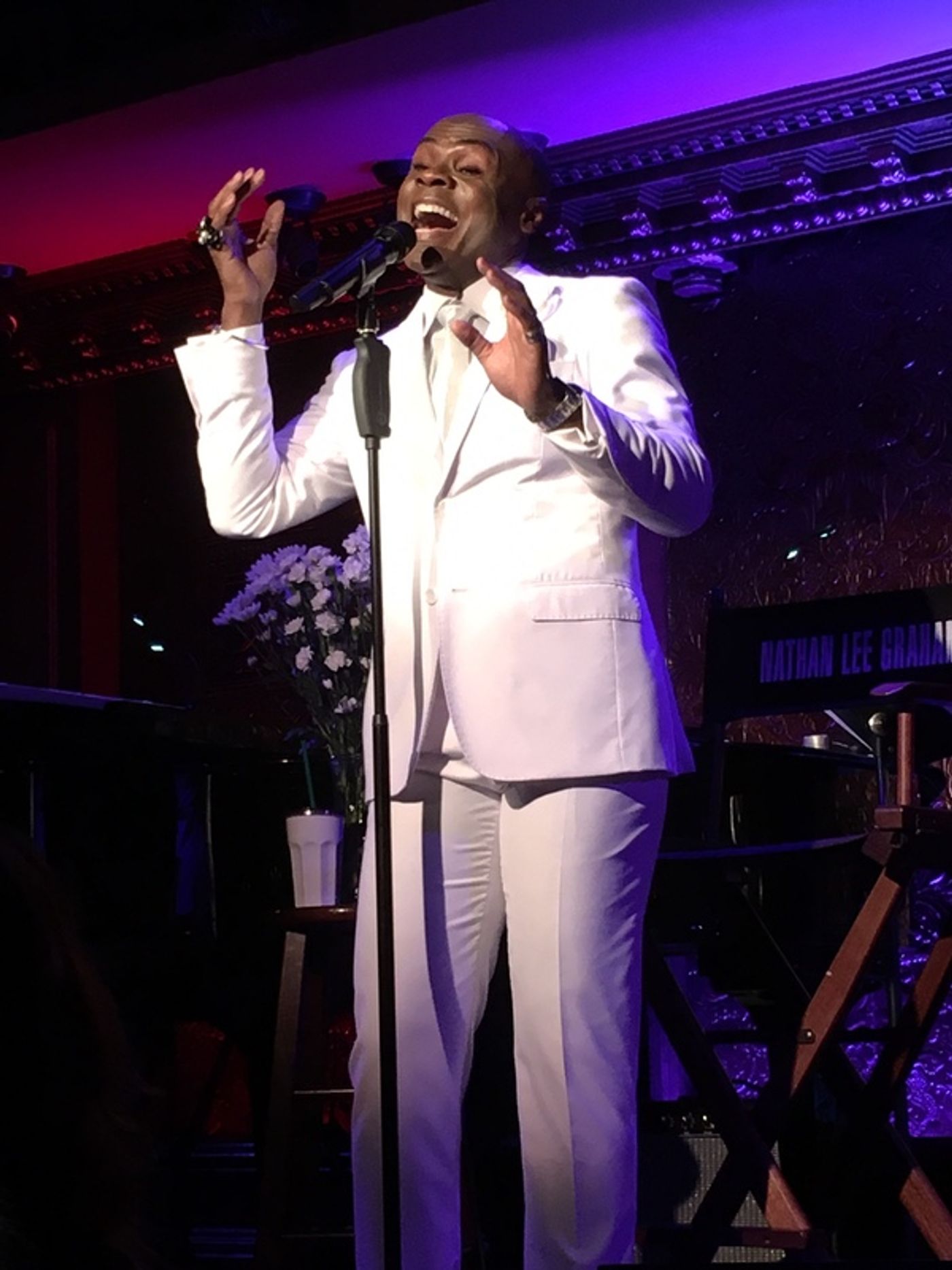 Photo Flash: Nathan Lee Graham Goes 'GAGA FOR GERSHWIN!' at Feinstein's/54 Below  Image