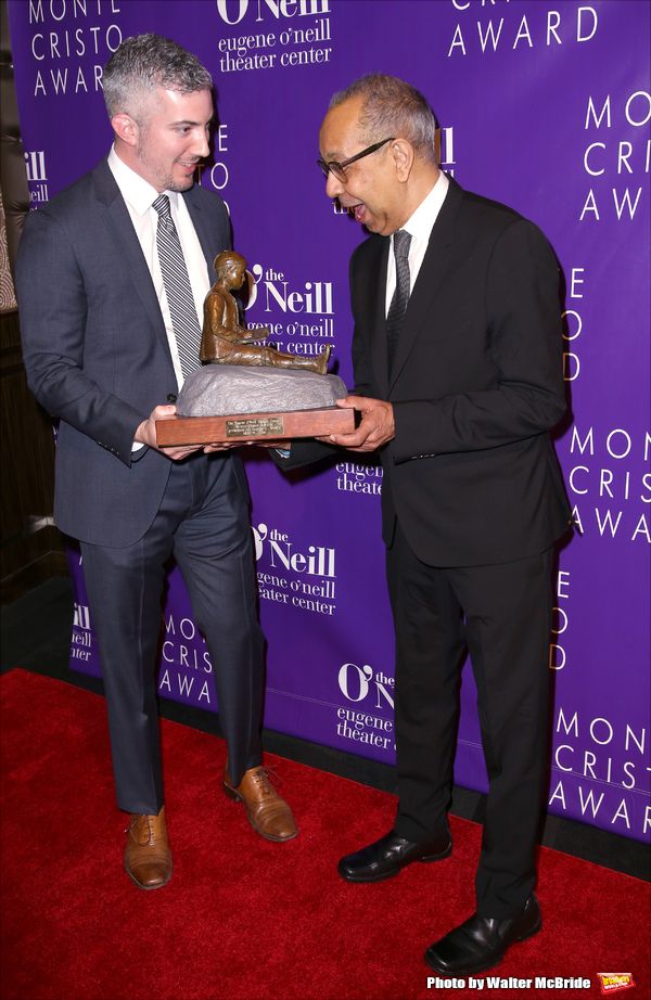 Preston Whiteway and George C. Wolfe Photo