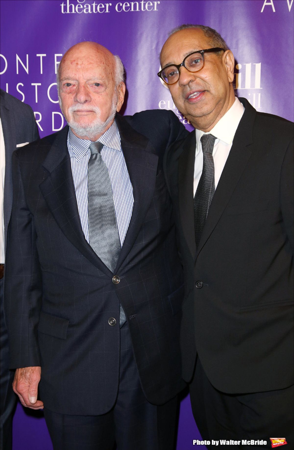 Hal Prince and George C. Wolfe  at 