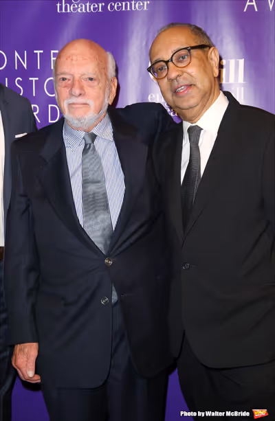 Hal Prince and George C. Wolfe  Photo