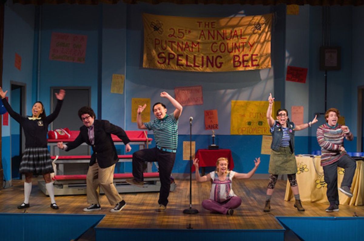 Emily Borromeo, Patrick Halley, Stephen Mark, Becca Andrews, Heslens Estevez, and Lee Slobotkin at 