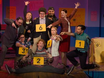 From L to R: Top: Matt Welsh, Emily Borromeo, Patrick Halley, Billy Lowrimore, and Li Photo