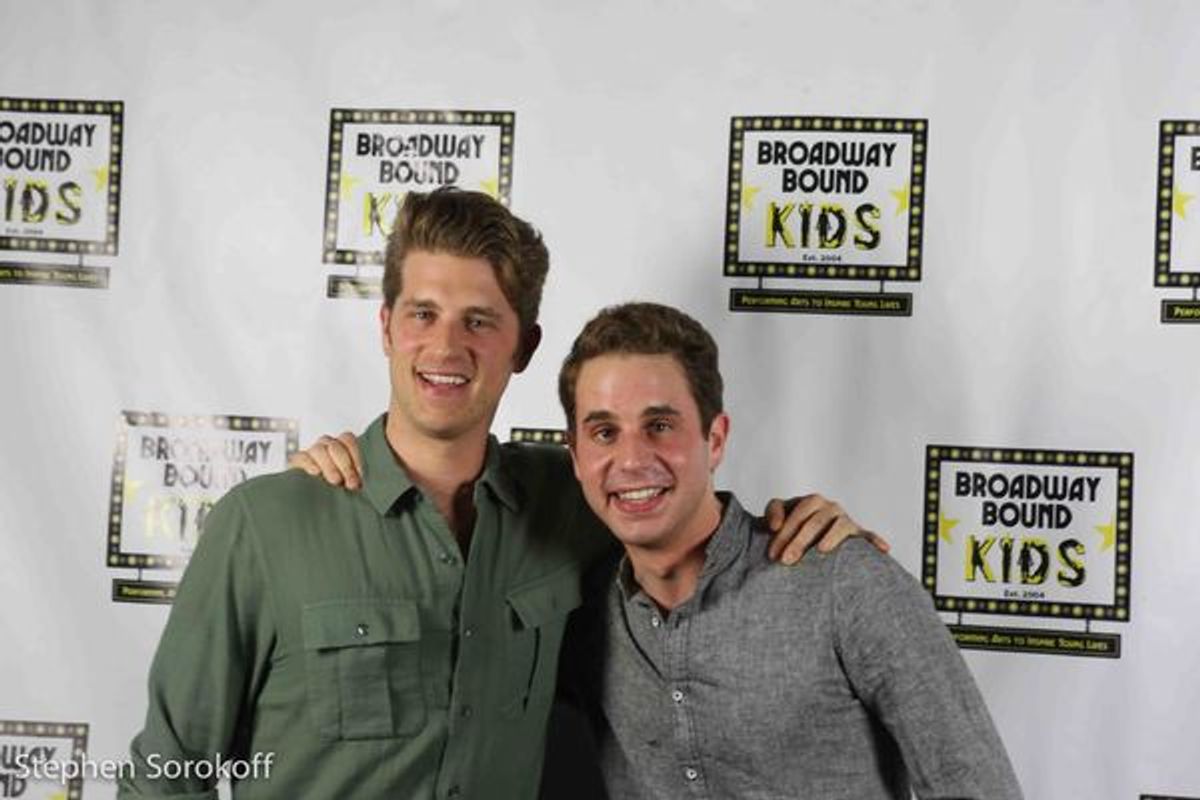Jonah Platt, (Wicked) & Ben Platt (Dear Evan Hanse) at 