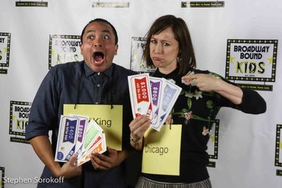 Jose Llana, (The King and I), & Paige Davis , (Chicago) Photo