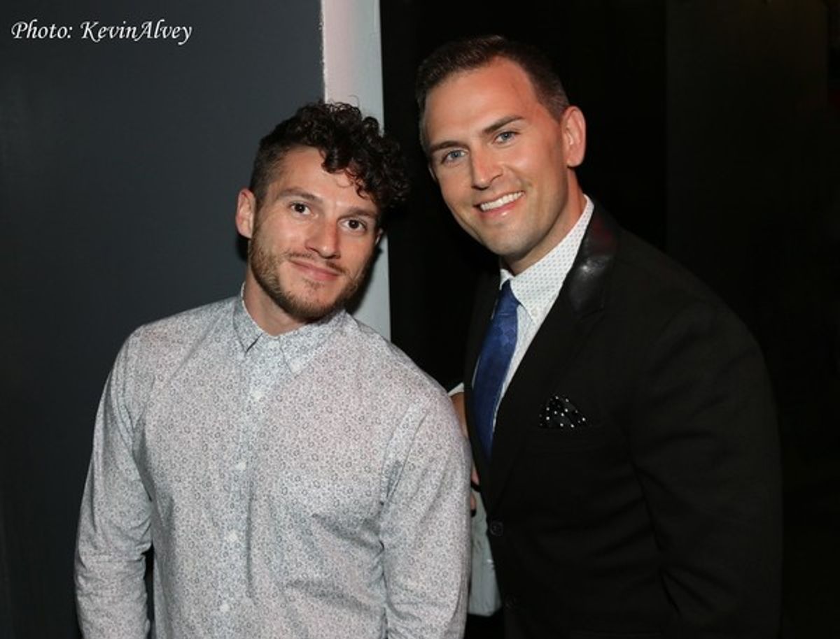 Jesse Vargas and Daniel Reichard at 