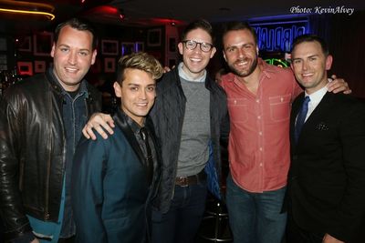 Taylor James, Michael Longoria, Frank DiLella, Eric Ulloa and Daniel Reichard Photo