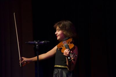 Individual Musical Instrument Winner Gabriella Zaken, 11, Norman S. Edelcup/Sunny Isl Photo