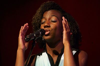 Individual Original Spoken Word Winner Kourtney Wallace, 16, Miami Dade College Schoo Photo