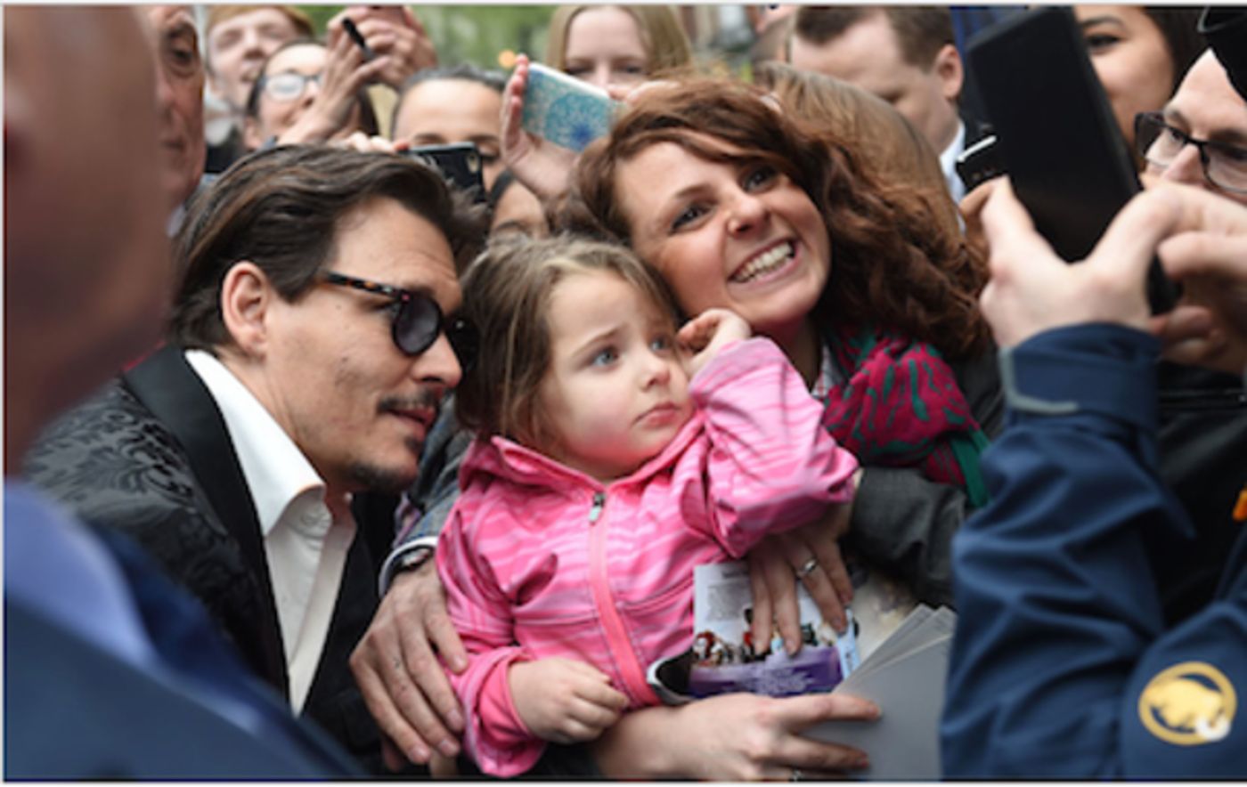Photo Flash: Johnny Depp & More Attend DISNEY'S ALICE THROUGH THE LOOKING GLASS  European Premiere  Image