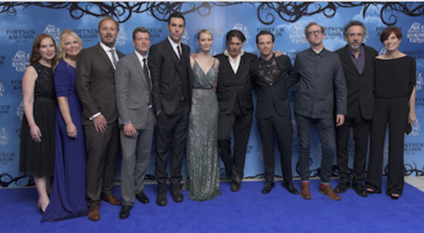 Photo Flash: Johnny Depp & More Attend DISNEY'S ALICE THROUGH THE LOOKING GLASS  European Premiere  Image