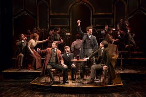 Josh Grisetti, Bobby Steggert, John Riddle, Andrew Mueller @ BroadwayWorld Josh Grisetti, Bobby Steggert, John Riddle, Andrew Mueller Photo