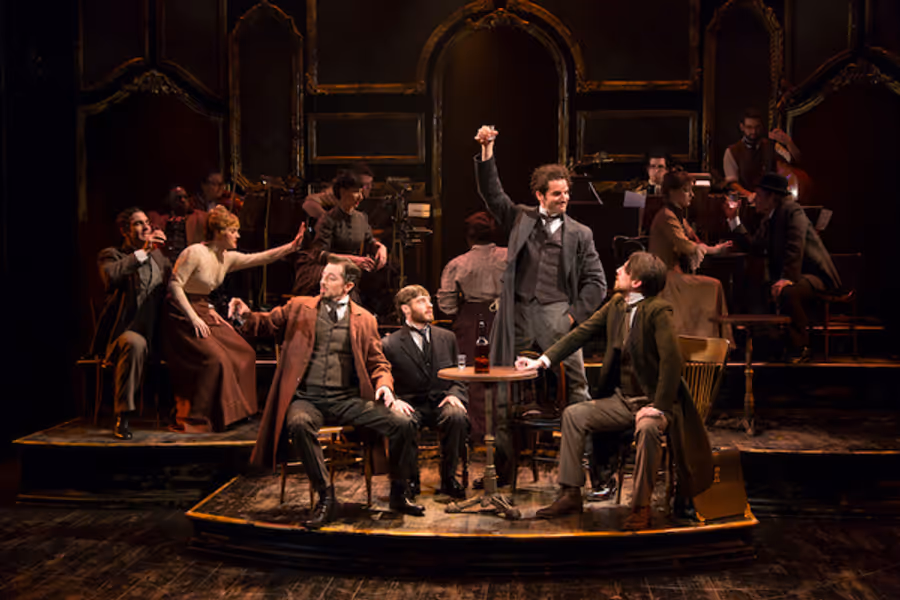 Photo Flash: First Look at Bobby Steggert, Mara Davi & More in MY PARIS at Long Wharf Theatre Image