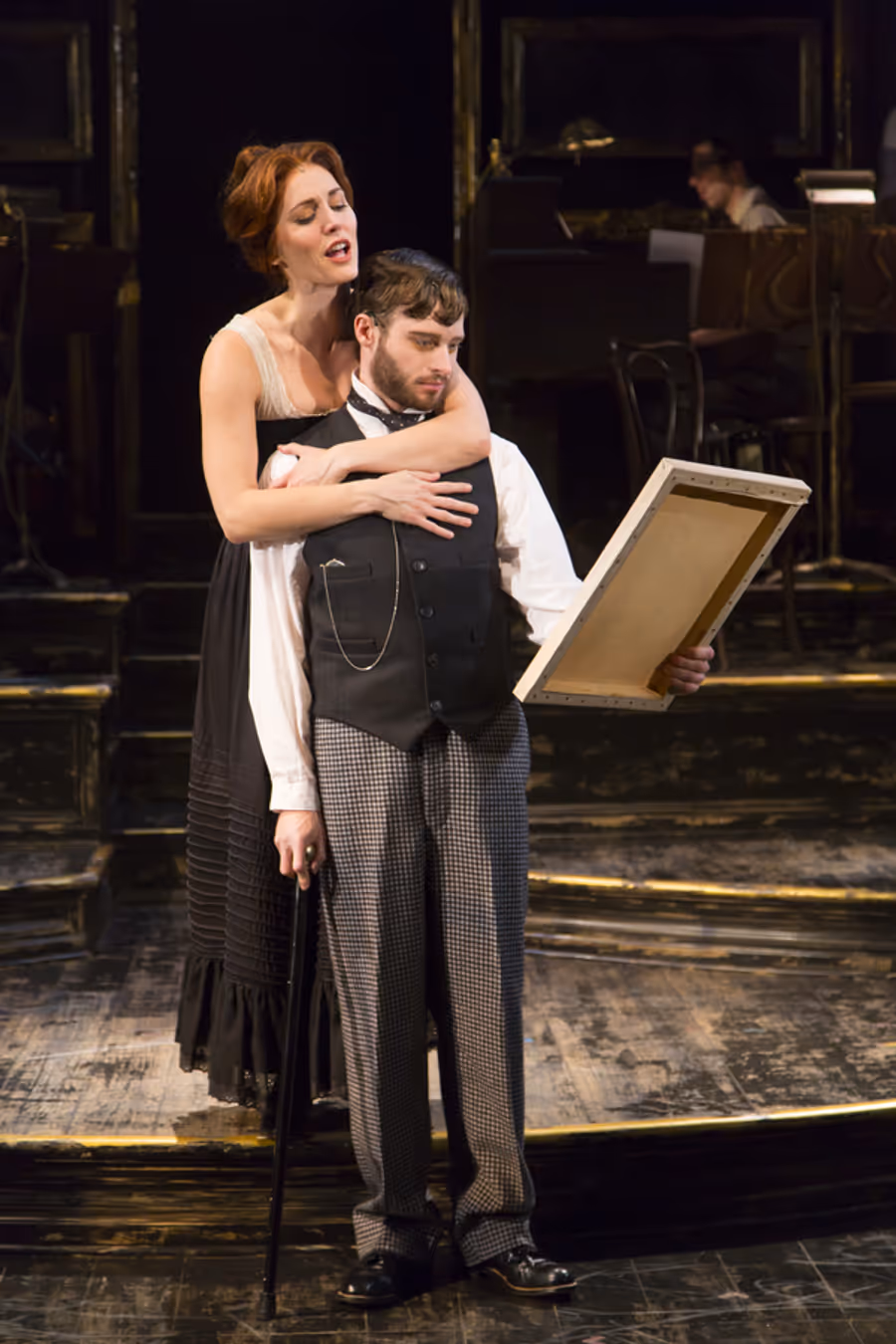 Photo Flash: First Look at Bobby Steggert, Mara Davi & More in MY PARIS at Long Wharf Theatre Image