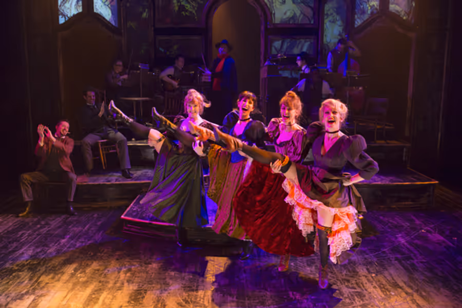 Photo Flash: First Look at Bobby Steggert, Mara Davi & More in MY PARIS at Long Wharf Theatre Image