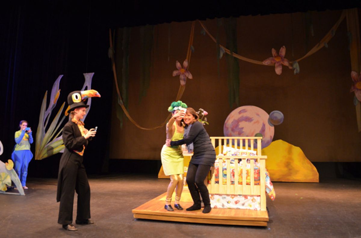 Lisa McCourt at I LOVE YOU, STINKY FACE Author Lisa McCourt Visits Stages Theatre Company