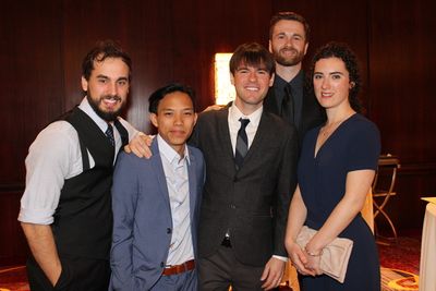 Douglas Waterbury-Tieman, Tony Vo, Tommy Crawford, Alex Grubbs and Eloise Eonnet Photo