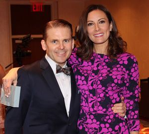 Robett Creighton and Laura Benanti Photo