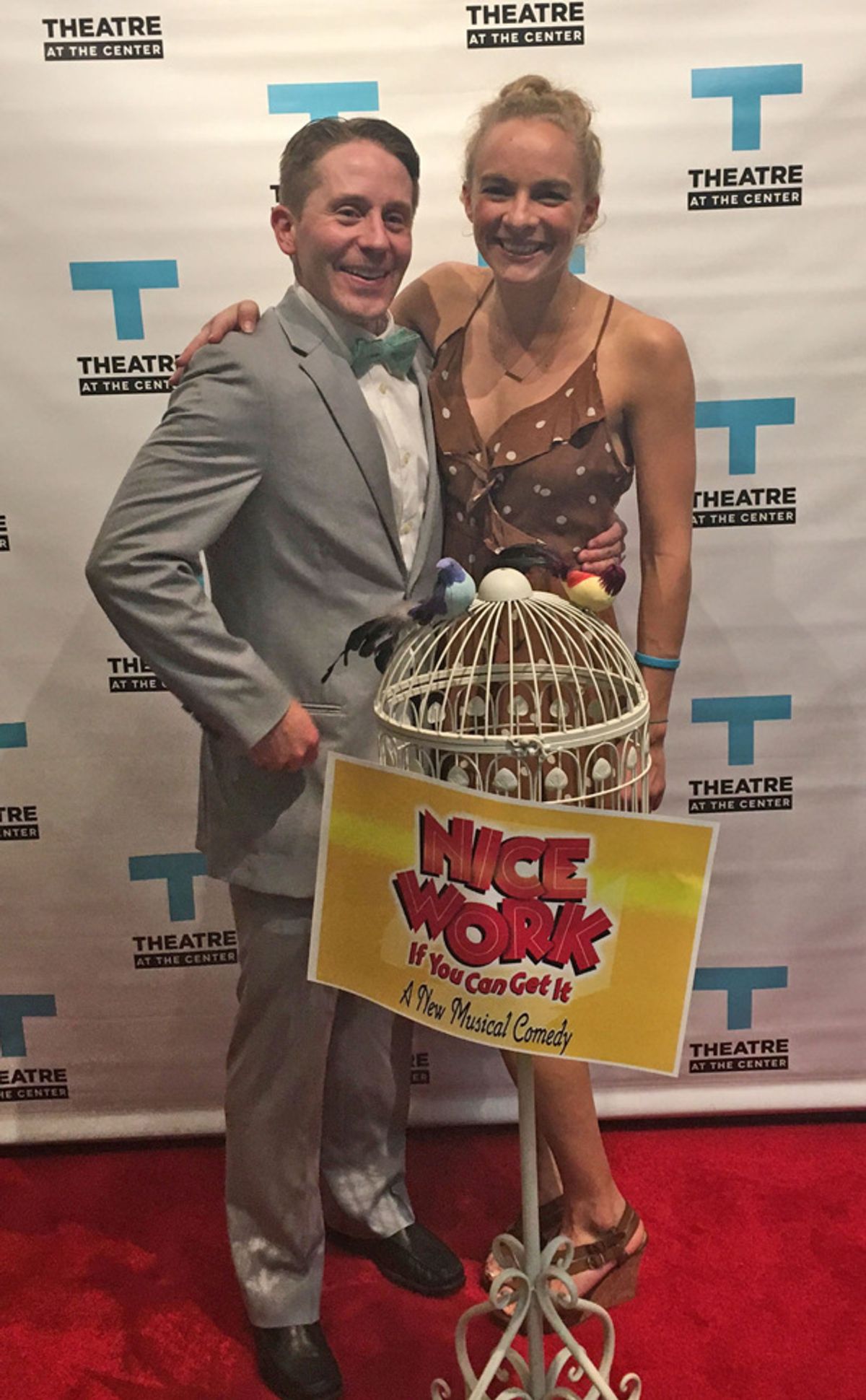 Justin Brill, Erica Stephan at 