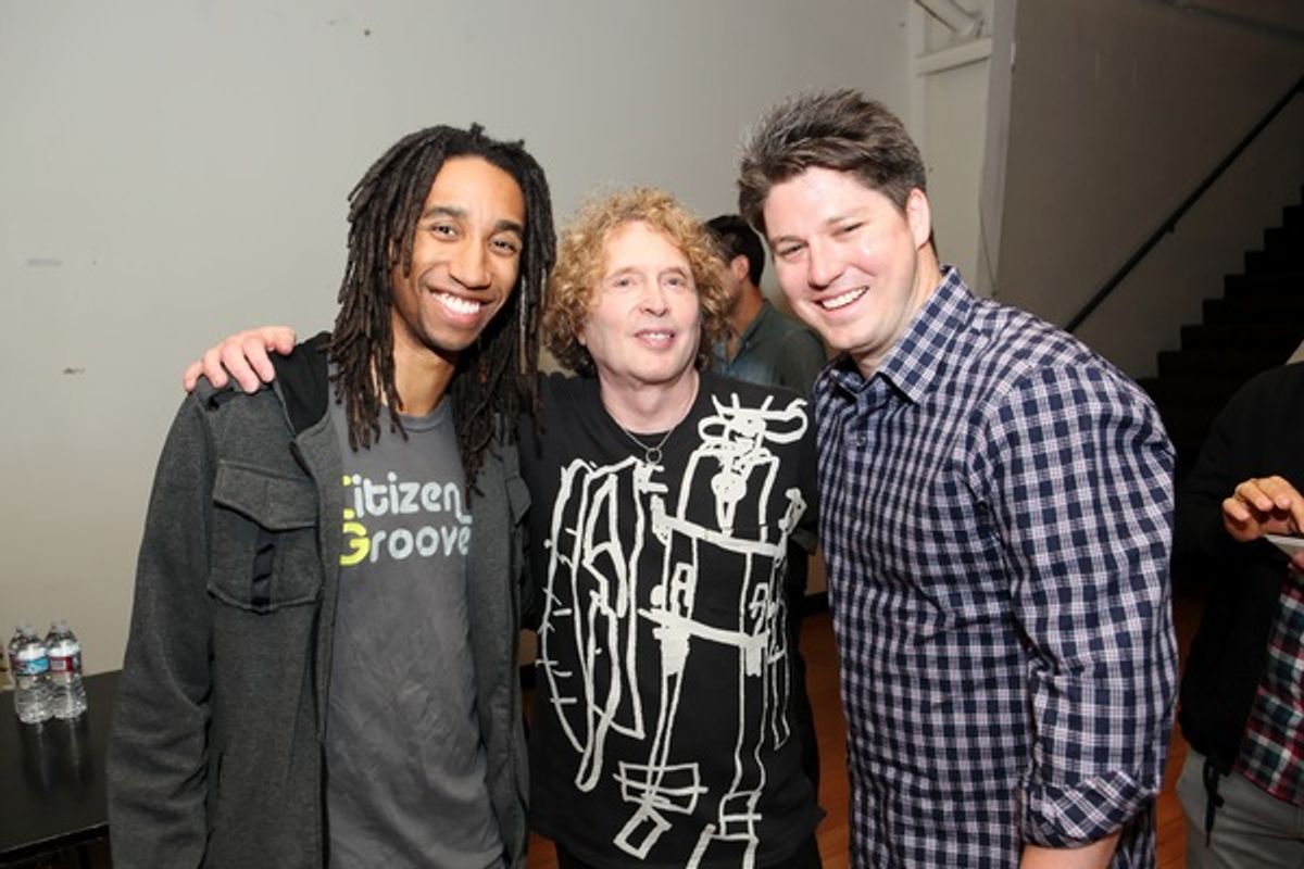 Peter Manning Robinson and Mark Denis  at 