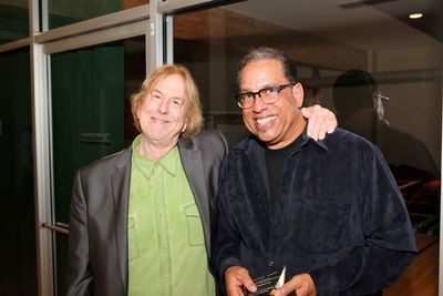 Greg Edmonson with Fil Brown Photo