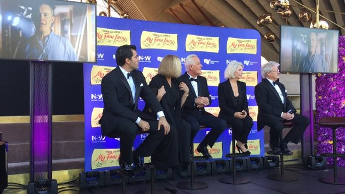 Mark Vincent, Deidre Rubenstein, Tony Llewellyn-Jones, Robyn Nevin and Reg Livermore at 