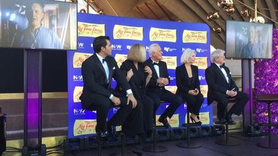 Mark Vincent, Deidre Rubenstein, Tony Llewellyn-Jones, Robyn Nevin and Reg Livermore Photo