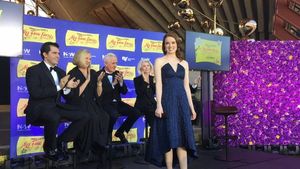 Anna O'Byrne with Mark Vincent, Deidre Rubenstein, Tony Llewellyn-Jones, Robyn Nevin, Reg Livermore @ BroadwayWorld Anna O'Byrne with Mark Vincent, Deidre Rubenstein, Tony Llewellyn-Jones, Robyn Nevin, Photo