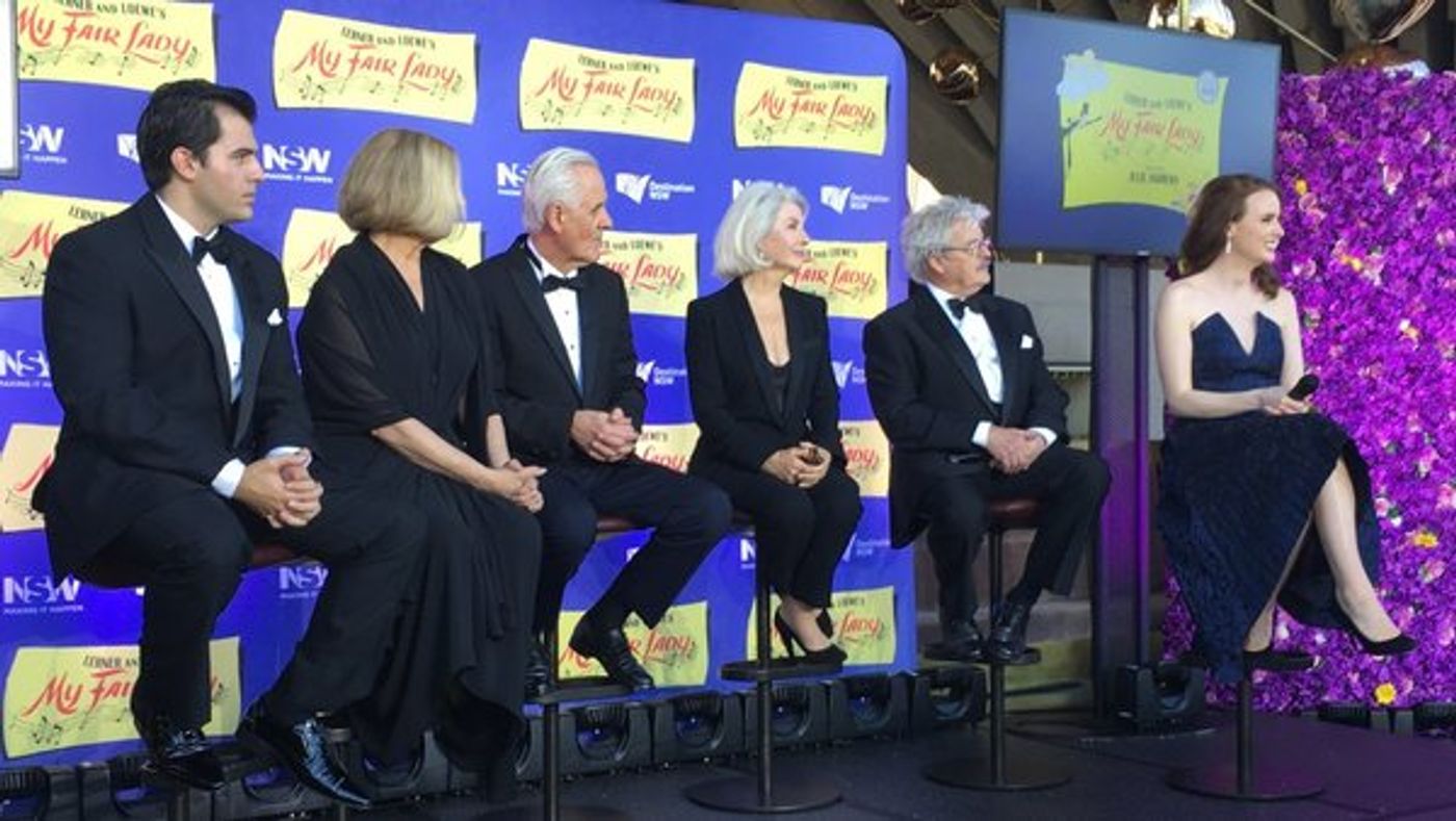 Photo Flash: Flowers and Fanfare! Inside MY FAIR LADY's Big Announcement in Sydney Photo Flash: Flowers and Fanfare! Inside MY FAIR LADY's Big Announcement in Sydney Image