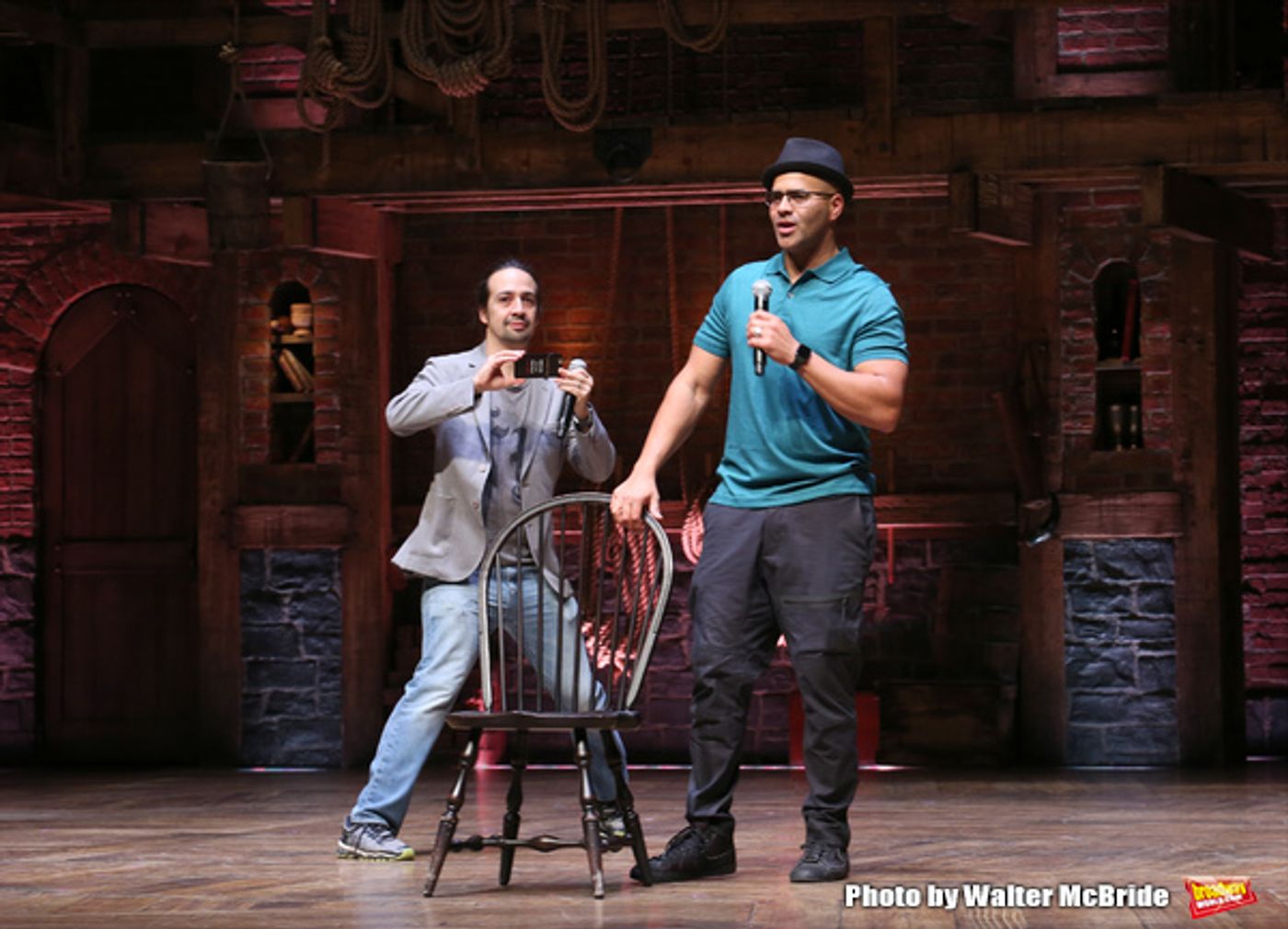 Photo Coverage: NYC High School Students Arrive for HAMILTON's Next #EduHam! Photo Coverage: NYC High School Students Arrive for HAMILTON's Next #EduHam! Image