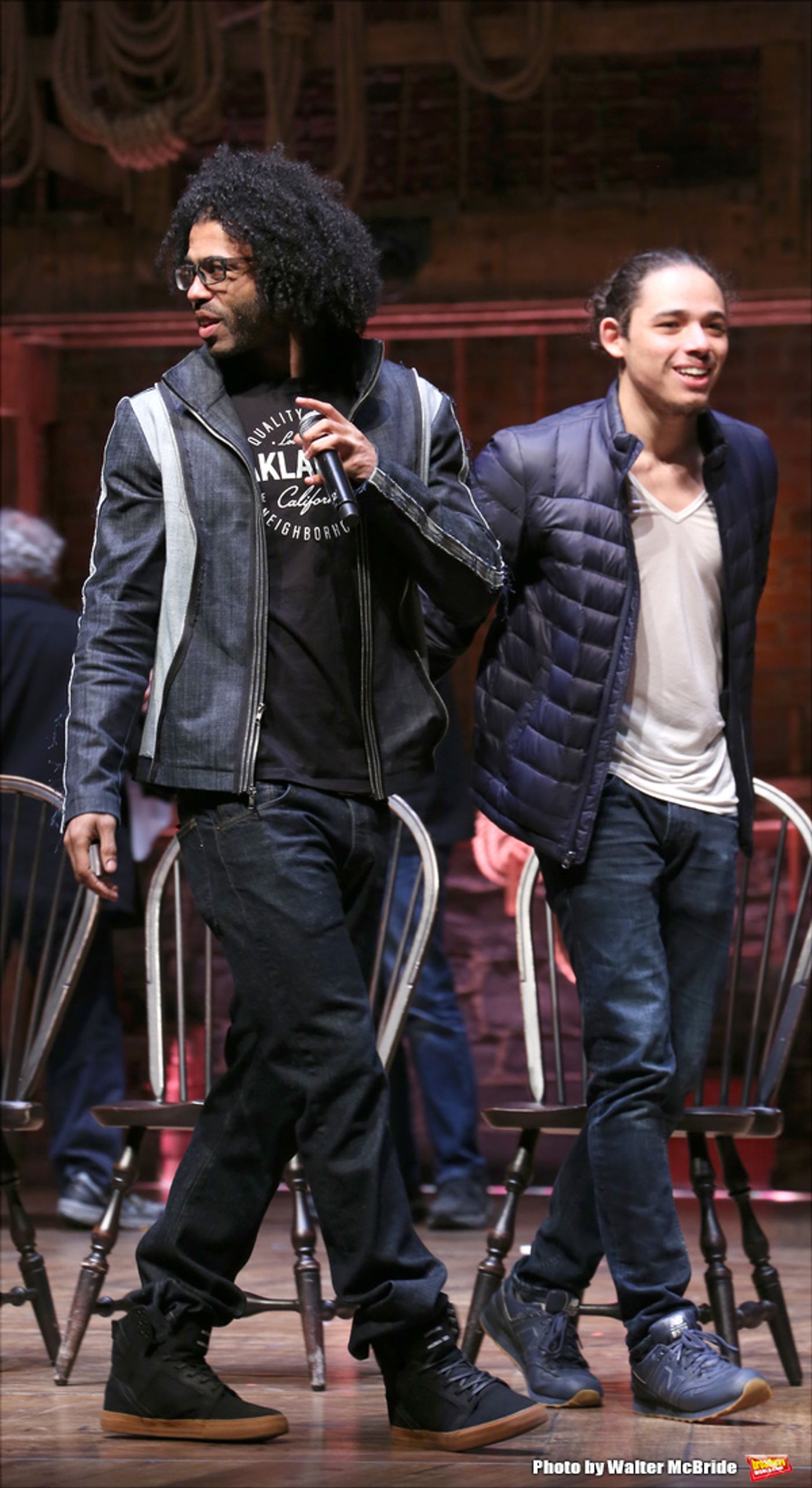 Photo Coverage: NYC High School Students Arrive for HAMILTON's Next #EduHam! Photo Coverage: NYC High School Students Arrive for HAMILTON's Next #EduHam! Image