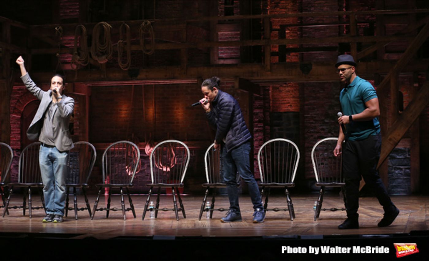 Photo Coverage: NYC High School Students Arrive for HAMILTON's Next #EduHam! Photo Coverage: NYC High School Students Arrive for HAMILTON's Next #EduHam! Image