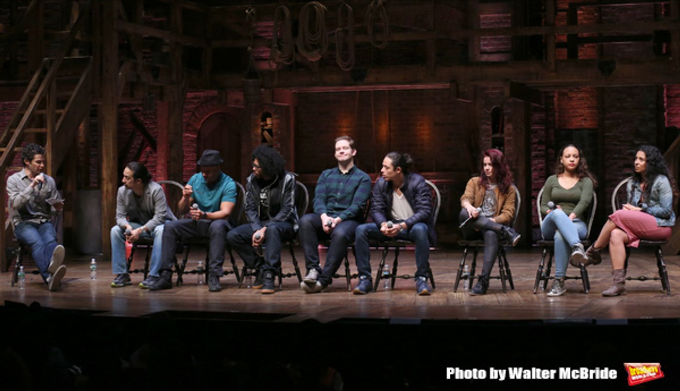 Photo Coverage: NYC High School Students Arrive for HAMILTON's Next #EduHam! Photo Coverage: NYC High School Students Arrive for HAMILTON's Next #EduHam! Image