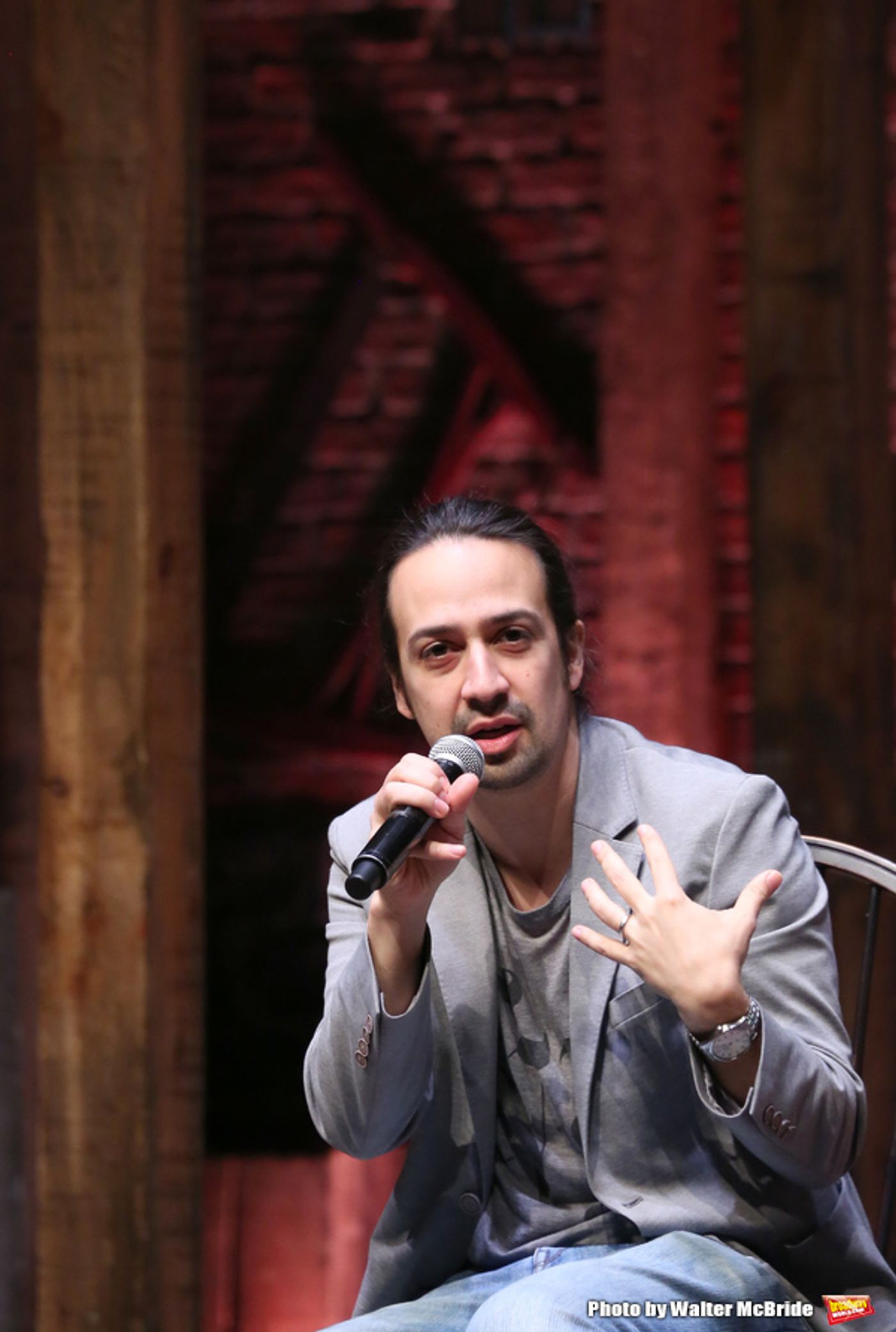 Photo Coverage: NYC High School Students Arrive for HAMILTON's Next #EduHam!  Image