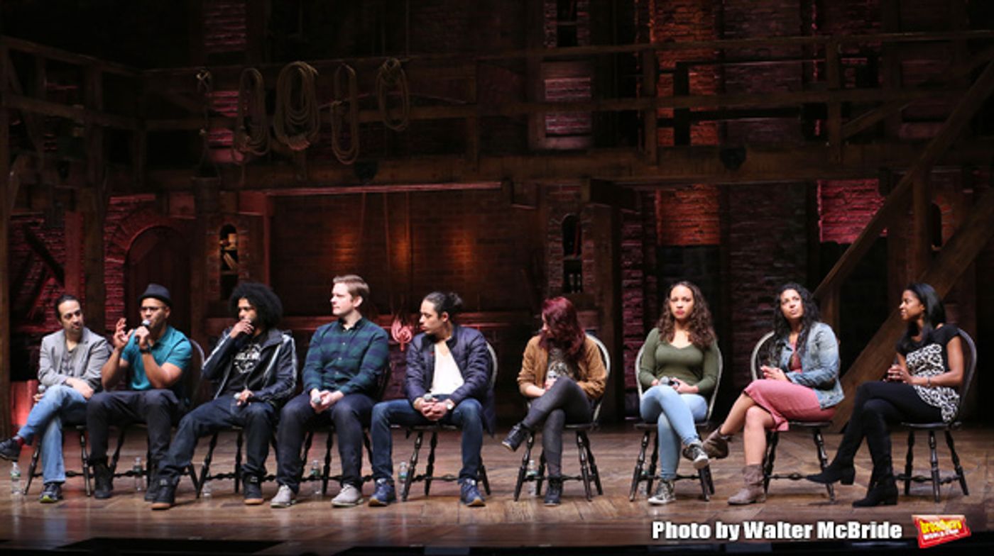 Photo Coverage: NYC High School Students Arrive for HAMILTON's Next #EduHam! Photo Coverage: NYC High School Students Arrive for HAMILTON's Next #EduHam! Image