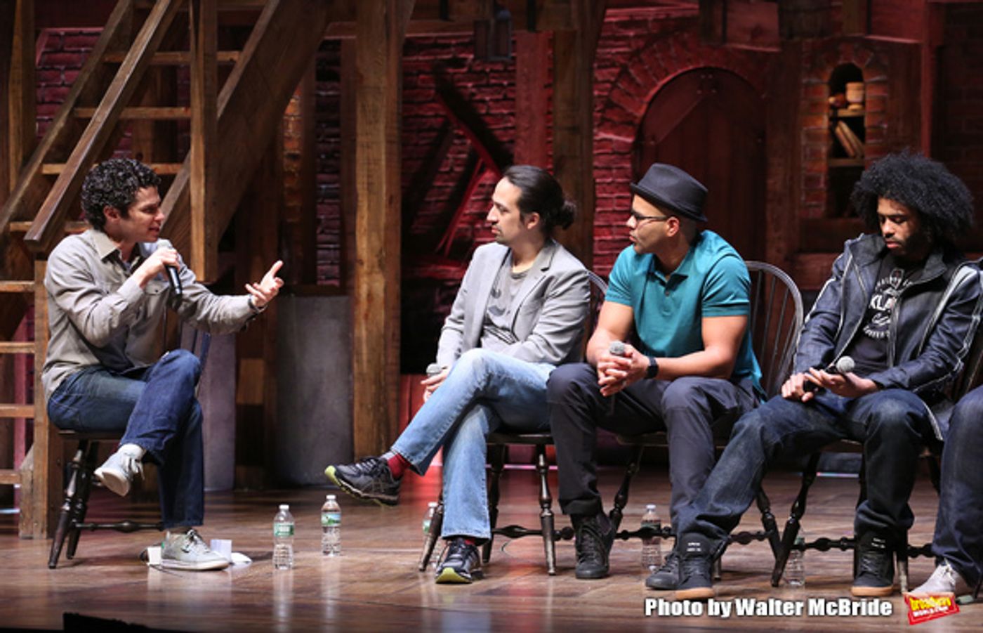 Photo Coverage: NYC High School Students Arrive for HAMILTON's Next #EduHam! Photo Coverage: NYC High School Students Arrive for HAMILTON's Next #EduHam! Image