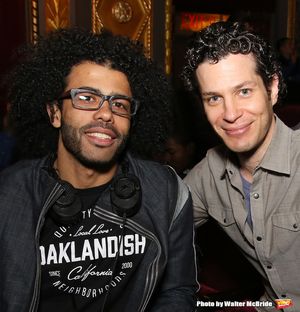 Daveed Diggs and Thomas Kail @ BroadwayWorld Daveed Diggs and Thomas Kail Photo