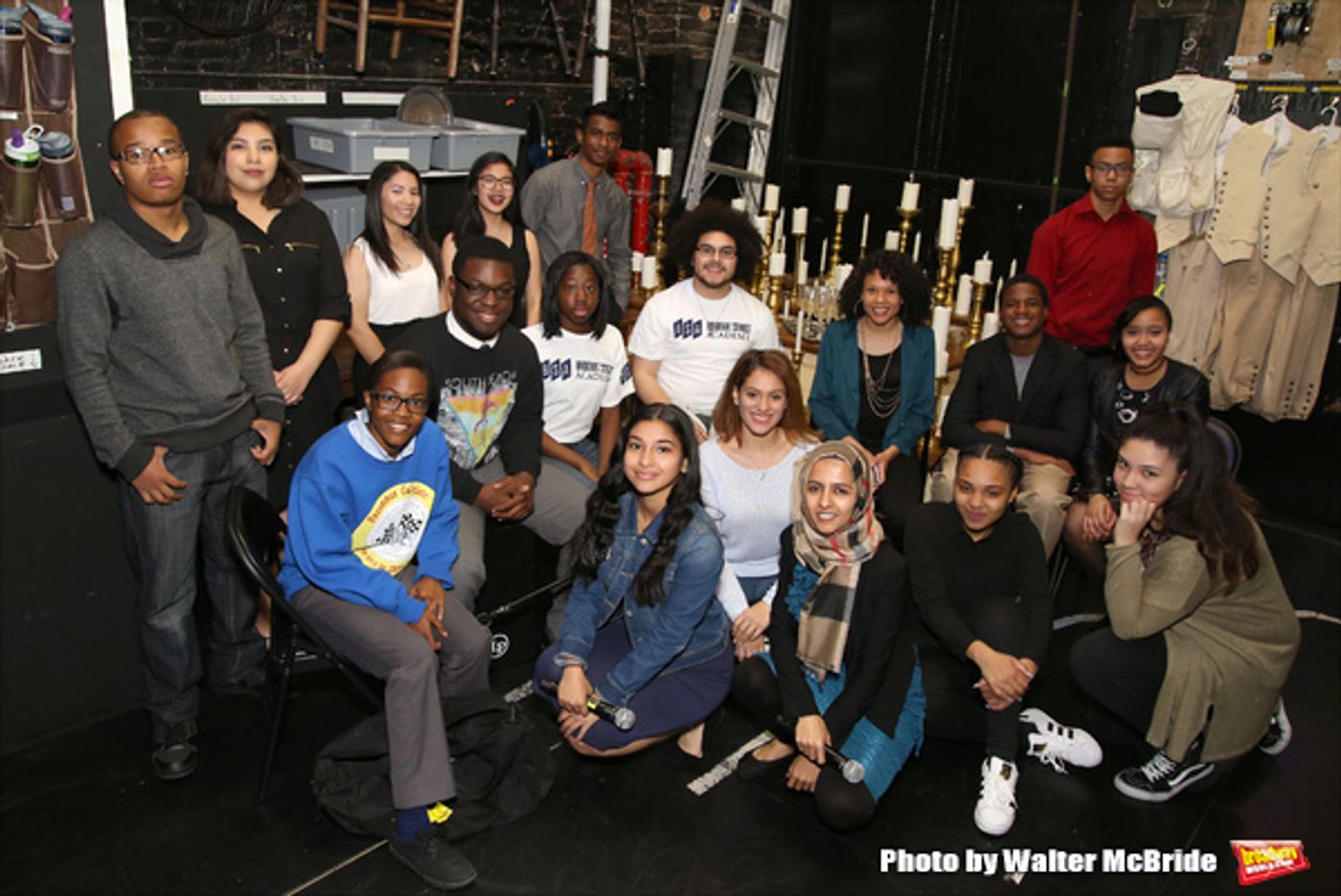 Photo Coverage: NYC High School Students Arrive for HAMILTON's Next #EduHam! Photo Coverage: NYC High School Students Arrive for HAMILTON's Next #EduHam! Image