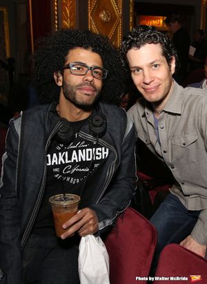 Daveed Diggs and Thomas Kail @ BroadwayWorld Daveed Diggs and Thomas Kail Photo