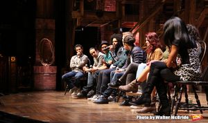 Thomas Kail, Lin-Manuel Miranda, Christopher Jackson, Daveed Diggs,Rory O'Malley, Anthony Ramos, Hope Easterbrook, Jasmine Cephas Jones, Alumna Stephanie Klemons and Renee Elise Goldsberry @ BroadwayWorld Thomas Kail, Lin-Manuel Miranda, Christopher Jackson, Daveed Diggs,Rory O'Malley, Ant Photo
